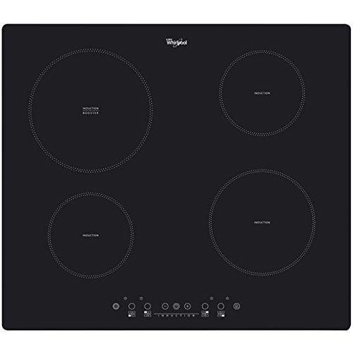 Whirlpool ACM 556/NE hobs Negro Integrado Con - Placa (Negro, Integrado, Con placa de inducción, Vidrio y cerámica, Tocar, Parte superior delantera)