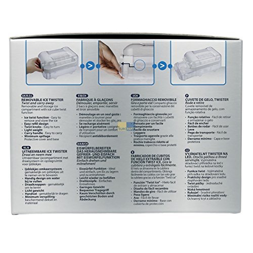 Whirlpool ICM 101 - piezas y accesorios de neveras (Ice cube tray, Whirlpool, Transparente)