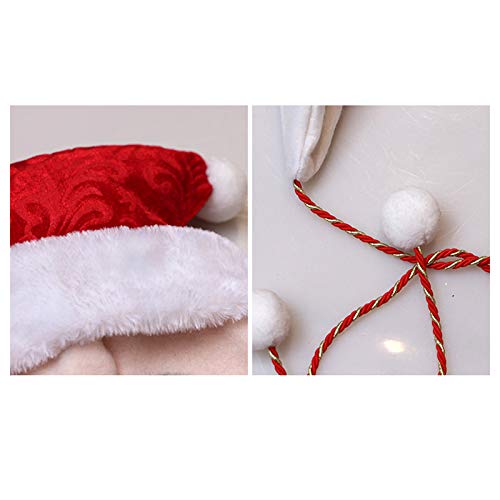 Wicemoon 1pcs Gorro Navideño para Niños Muñeco de Nieve Gorro árbol de Navidad 40cm*30cm