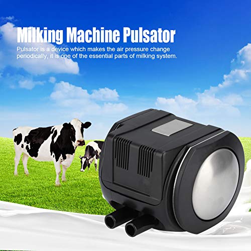 Wifehelper HP102 Pulsador de ordeño Accesorios para máquinas de ordeño de Vacas Equipo de Cultivo con Dos Salidas para maquinaria de Leche