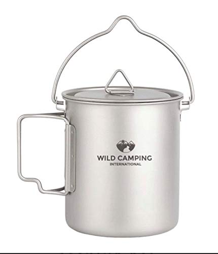 Wild Camping International Titanium - Olla colgante (750 ml)