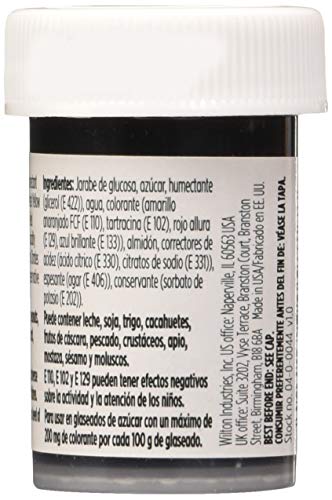 Wilton Colorante Alimenticio para Glaseado en Pasta, 28.3g, Color Marrón, 04-0-0044