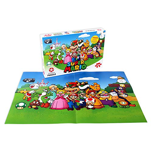 Winning Moves- Puzzle Super Mario & Friends- 500 Piezas (29476)