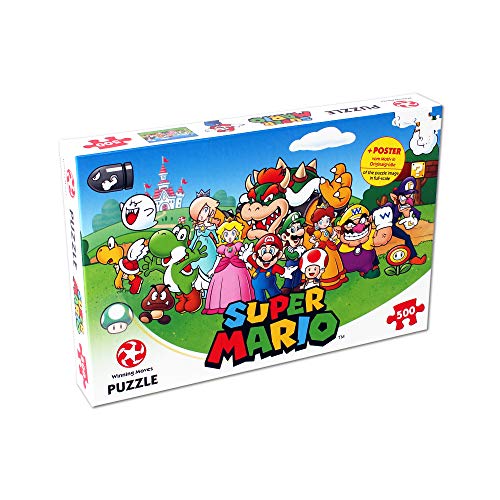 Winning Moves- Puzzle Super Mario & Friends- 500 Piezas (29476)