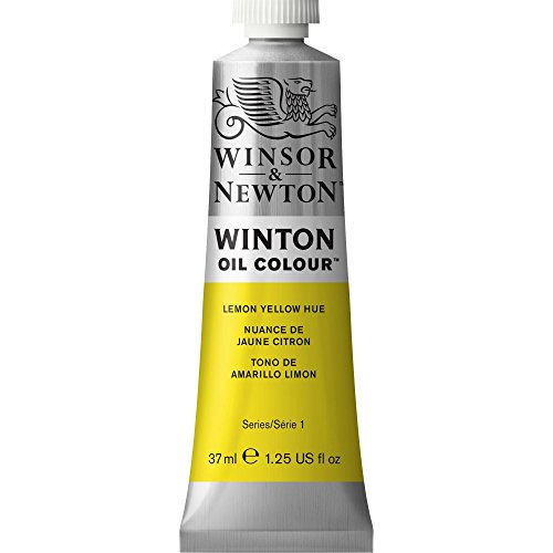 Winsor & Newton Winton - Tubo óleo, 37 ml, tono amarillo limón