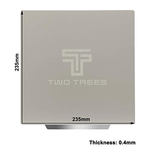 Wisamic Creality - Cama térmica magnética extraíble (235 x 235 mm) para Ender 3 / Ender 3 / Ender 3 Pro/Ender 3 Prox/Ender 5 / Ender 5 Pro