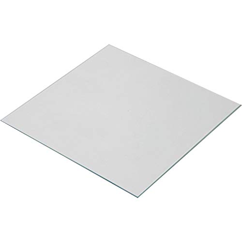 Wisamic Lecho térmico de vidrio borosilicato transparente 220x220x3mm para impresoras 3D MK2 / MK2A, Anet A8, Anet A6, Reprap, Mendel