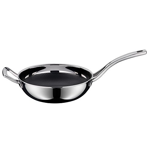 WMF 1756536411 Wok 28 cm Profi Resist, Plástico, Acero inoxidable