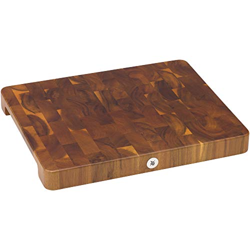 WMF 1879984500 Acacia Madera es más Suave Que el Acero de la Hoja, Esta Tabla de Cortar Ofrece una Base Duradera y, por lo Tanto, no daña Las Cuchillas para Todo Tipo de Trabajos de Corte y Picar