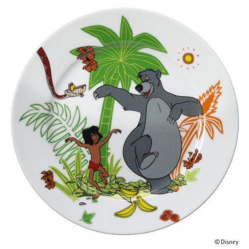 WMF Disney El Libro de la Selva - Plato para niños de porcelana, Ø19cm (WMF Kids infantil)