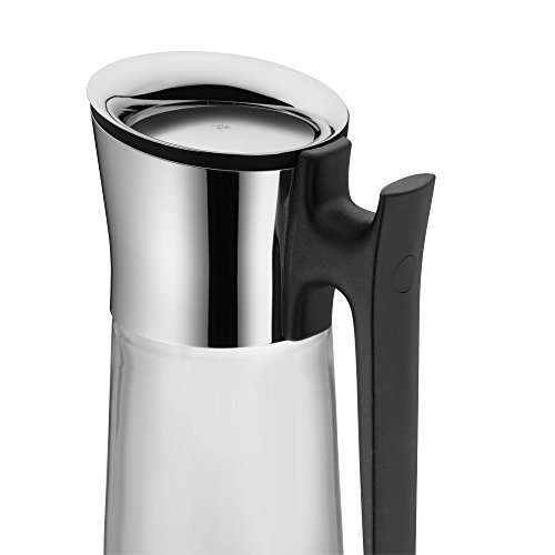 WMF - Jarra de agua de 1,5l, altura 31cm y sistema Close Up, tapón color negro, colección Basic