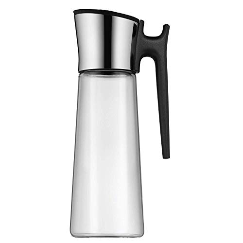 WMF - Jarra de agua de 1,5l, altura 31cm y sistema Close Up, tapón color negro, colección Basic