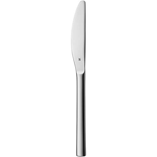 WMF Nuova - Cubertería para 1 persona, 4 piezas, cuchillo monobloc, acero inoxidable Cromargan pulido, apto para lavavajillas