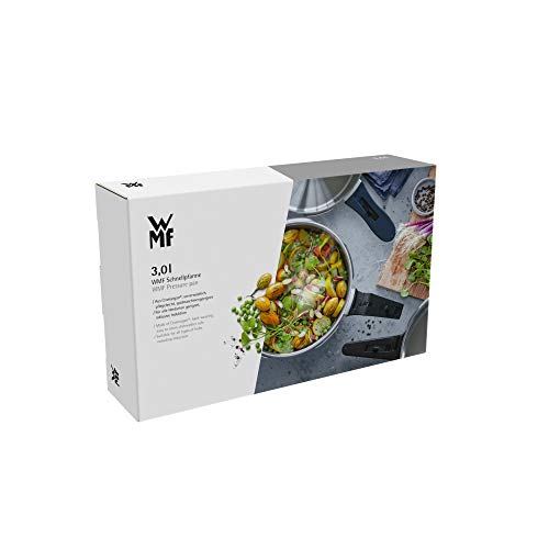 WMF Perfect - Cuerpo olla rápida/a presión, acero inoxidable, diámetro 22 cm, capacidad 3,5 l