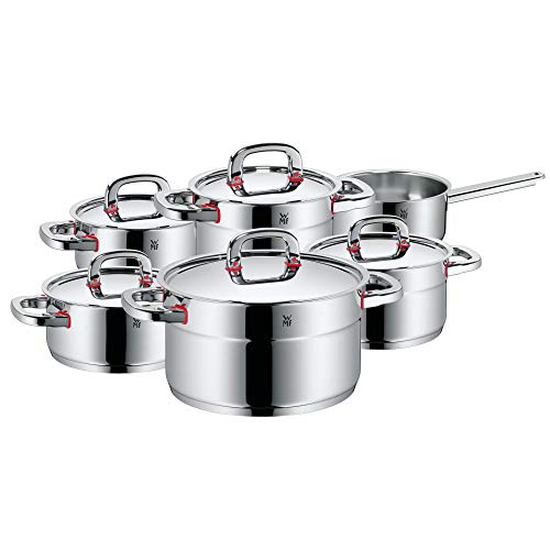 WMF Premium One - Batería de Cocina, 6 Piezas