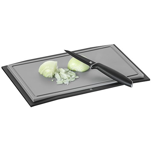 WMF Touch Tabla para Cortar, Acero Inoxidable, Negro