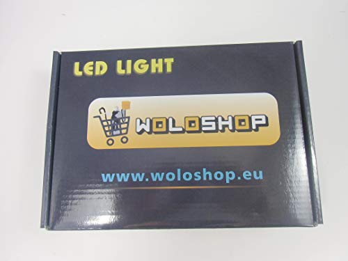 WoloShop Lampara LED FC Barcelona Cambia Color USB Luz Nocturna