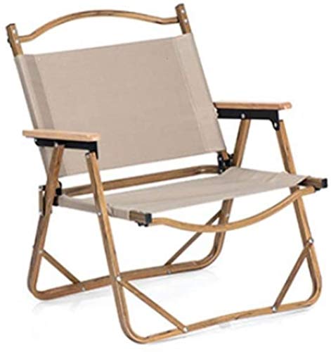 Woodtree Silla Plegable Portable al Aire Libre del Respaldo (de Color Caqui)