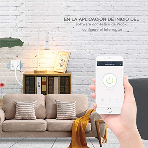 Woox User manual Enchufe Inteligente Wifi Smart Plug, Blanco, Talla Única