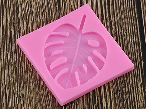 WQSD DIY Palm Tree Leaf Silicone Mold Leaf Fondant Mold Cake Decoration Tool Chocolate Candy Mold