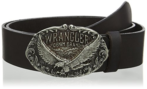 Wrangler EAGLE BUCKLE Cinturón, Negro (Black 99), 115 para Hombre