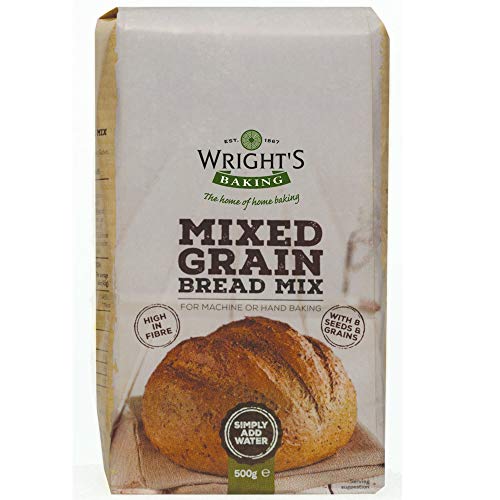 wrights baking Mezcla para hornear pan de grano mixto 5x500g