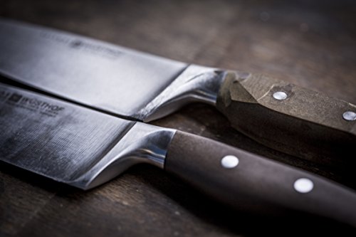 Wüsthof – Cuchillo de Chef de Acero Inoxidable, marrón, 28 x 5 x 2 cm, Acero Inoxidable, marrón, 20 cm