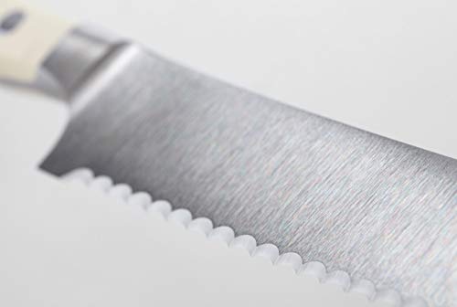 Wüsthof - Ikon Blanco - Cuchillo para Pan - 23 cm - 4166/0/23