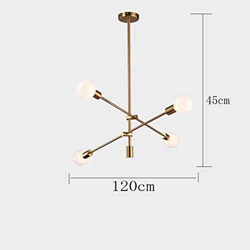 WWBOX Lámpara Colgante Lámpara LED Lámpara de Hierro Lámpara Colgante Lámpara Molecular Bean mágica Techo Accesorio de iluminación para Cocina Dormitorio Comedor [Clase energética A]