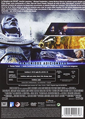 X-Men Apocalipsis [DVD]