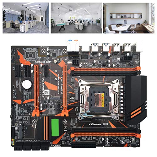 X99 LGA2011-V3 - Módulo de placa base para ordenador de sobremesa DDR4 de 4 canales para uso