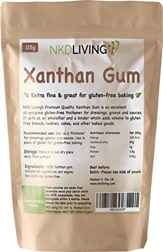 Xanthan Gum (125g Compostable Pouch) de NKD Living