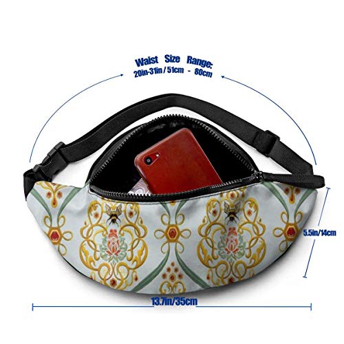 XCNGG Bolso de la Cintura del Ocio Bolso Que acampa Bolso del montañismo Waist Pack Bag for Men&Women, Wine Glass Utility Hip Pack Bag with Adjustable Strap for Workout Traveling Casual Running