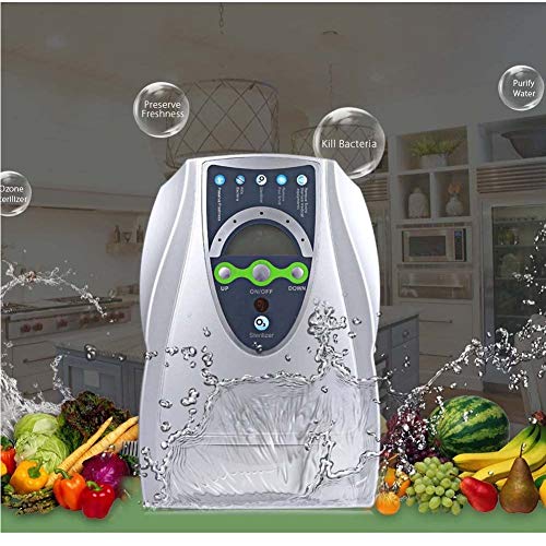 XGL Máquina Generadora De Ozono, 500Mg/H Aire Agua Ionizador Purificador Esterilizador, Purificador De Aire, para Agua, Verduras Y Frutas, 110V/220V