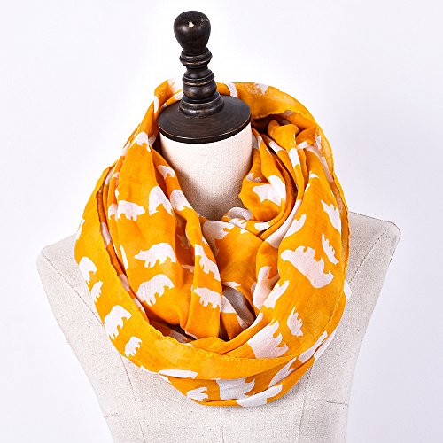 X&hui Tela balinesa Retro Soft Loop para Mujer Infinity Scarf Wave Snood Wrap Bufandas