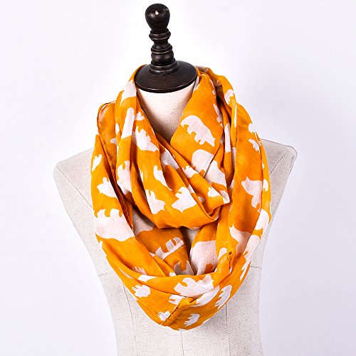 X&hui Tela balinesa Retro Soft Loop para Mujer Infinity Scarf Wave Snood Wrap Bufandas