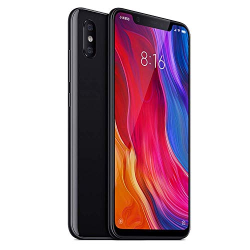 Xiaomi Mi 8 - Smartphone (6 GB RAM, 128 GB) Negro (EU Version) [Versión importada]