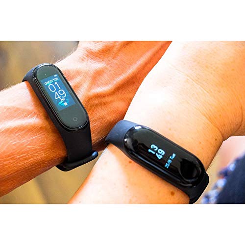 Xiaomi Mi Smart Band 4 - Tracker de actividad física con medidor de frecuencia cardíaca - Negro - Unisex