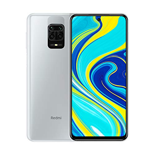 Xiaomi Redmi Note 9S 6GB 128GB Smartphone Qualcomm Snapdragon 720G 48MP AI Quad Camera 6.67"Dot Drop Pantalla Completa (Glacier White)