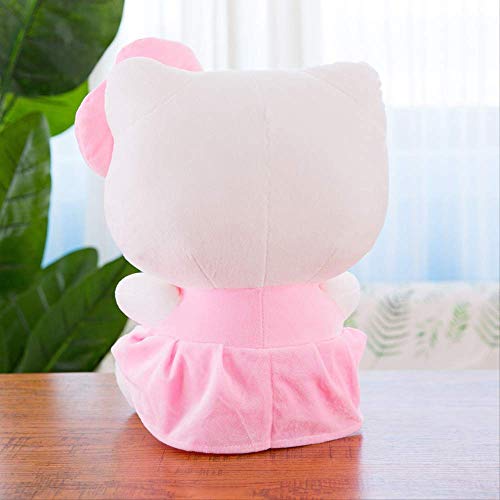 XIAOMOLAO Kawaii Cat Hello Kitty Plush Doll 40Cm, Cojín De Juguetes De Animales De Peluche, para Niños Baby Children Party Birthday Gift