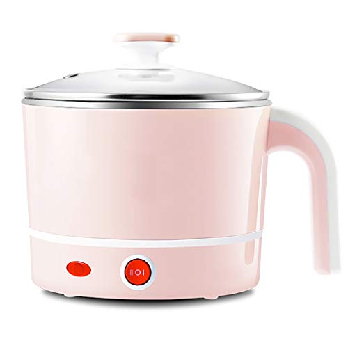 XIAOYY Elite Gourmet eléctrica Arrocera con Acero Inoxidable Olla Interior Hace sopas, guisos, Cereales, Mantener Caliente, función for Mantener Caliente (Color : Pink Upgrade Version)