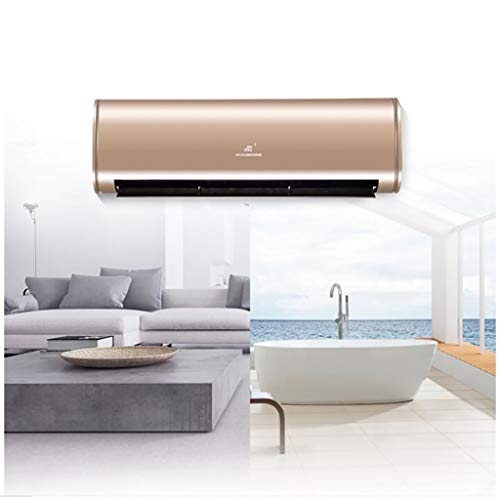 XN Ventilador Montado En La Pared, Cortina De Aire Eléctrica De 2kW para Calentador De Puerta/Ventilador con Termostato, Pantalla LED, Temporizador Y Control Remoto - 220V