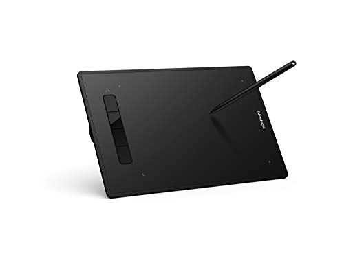 XP-PEN G960S Plus Tableta Gráfica de 9x6 Pulgadas con 4 Teclas de Acceso Directo 8192 Presión del lápiz Tableta para Dibujar