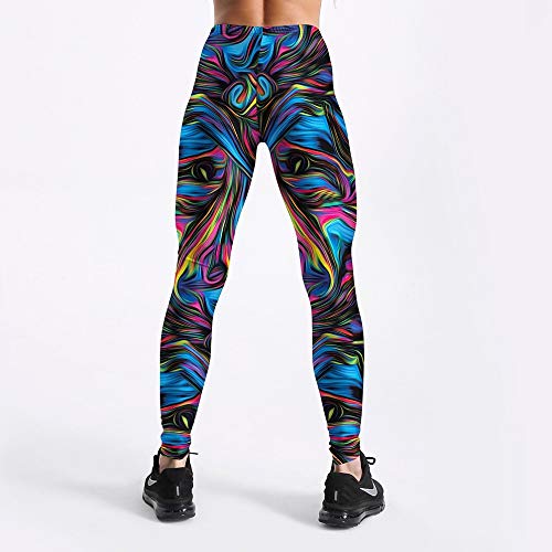 XRHYJW Leggings para Mujer Leggings Mujer Pantalones De Verano Donuts Lindos Unicornios Leggings Estampados para Niña Tallas Grandes S-XXXXL