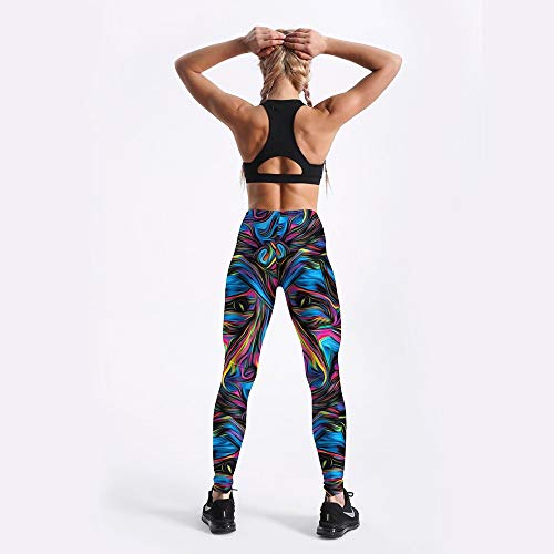 XRHYJW Leggings para Mujer Leggings Mujer Pantalones De Verano Donuts Lindos Unicornios Leggings Estampados para Niña Tallas Grandes S-XXXXL