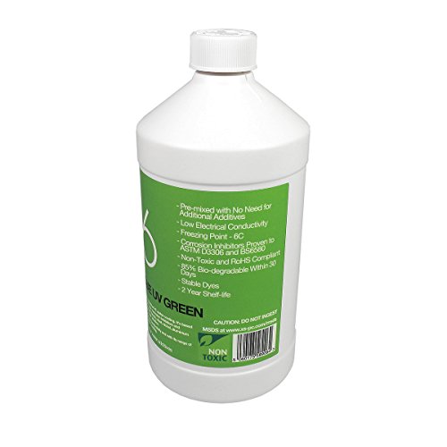 XSPC EC6 – Refrigerante de refrigeración de Agua 1000 ml Opaco premezcla – Verde