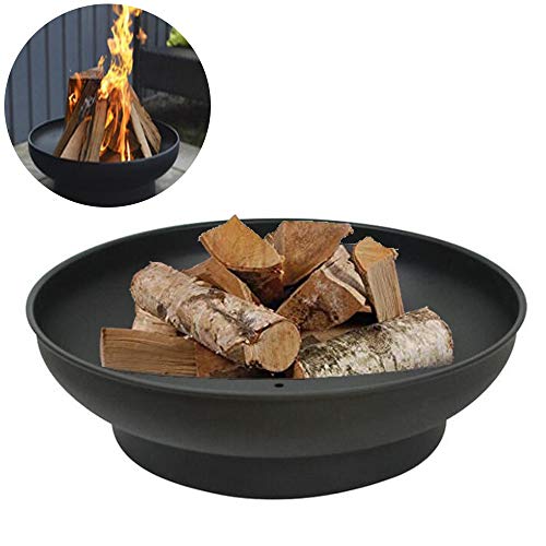 XW Large Brasero De Hierro Forjado, Al Aire Libre Fire Pit, Resistencia A Alta Temperatura 500 ° C, Estufa Hoguera Acampa Portable Trekking Backyard Garden