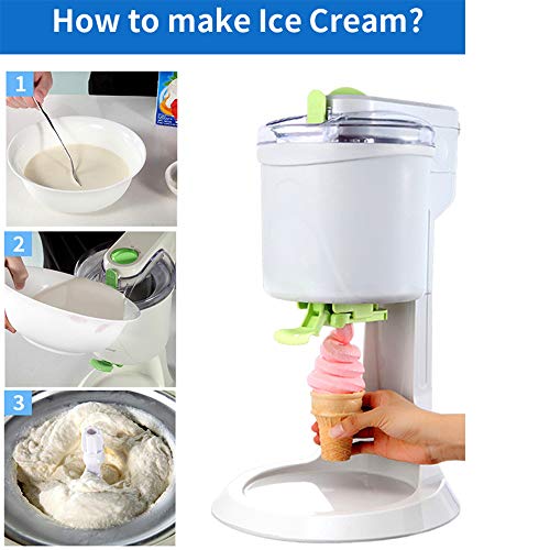 xxz Máquina automática para Hacer Helados, Máquina para Hacer Helados DIY, Máquina para Hacer Hielo en la máquina de Afeitar eléctrica para Hielo, Limpieza rápida y fácil, para el hogar, niños, 220V