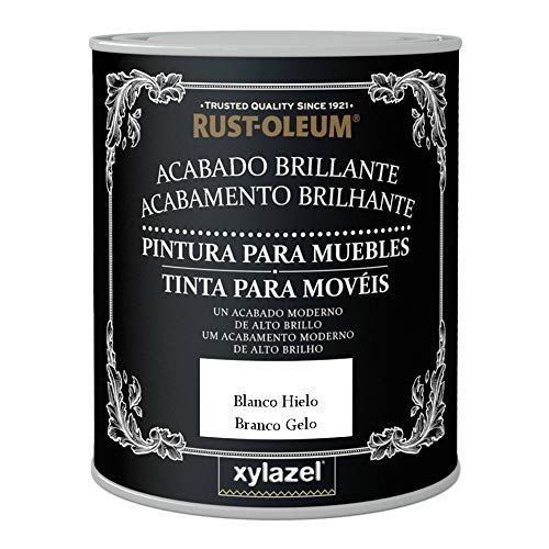 XYLAZEL 4120103 Pintura para muebles Blanco Hielo, Negro