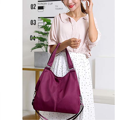 YANGPANGZI Bolsa de tela de nylon ligera nueva bolsa grande portátil bolsa de mensajero bolsa de gran capacidad para mujer bolsa de hombro mujer